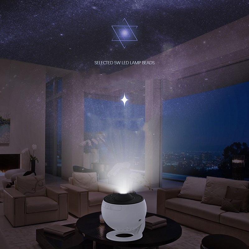 Galaxy Star Projector Night Light – 360° Rotating Planetarium Lamp for Kids Bedroom & Home Decor