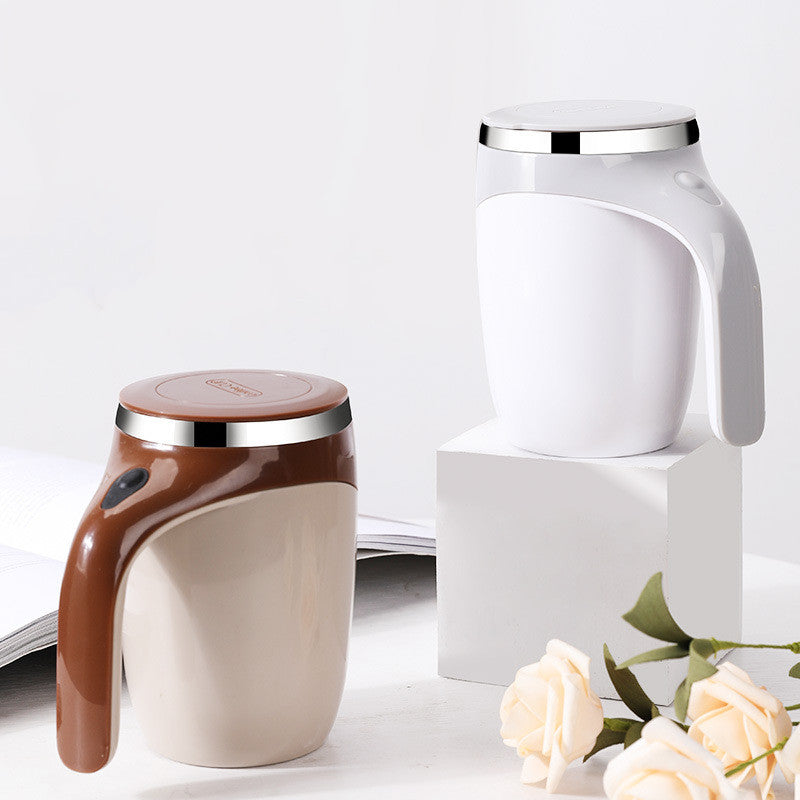 Stirring Coffee Cup - Rechargeable Magnetic Model