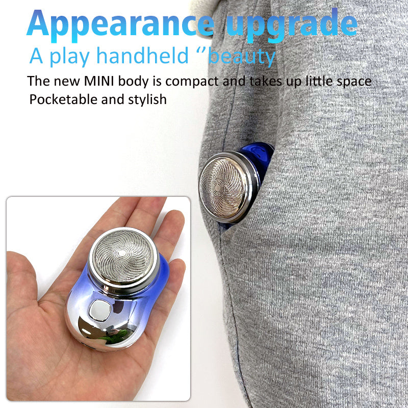 Mini Portable Face Cordless Shaver for Mens