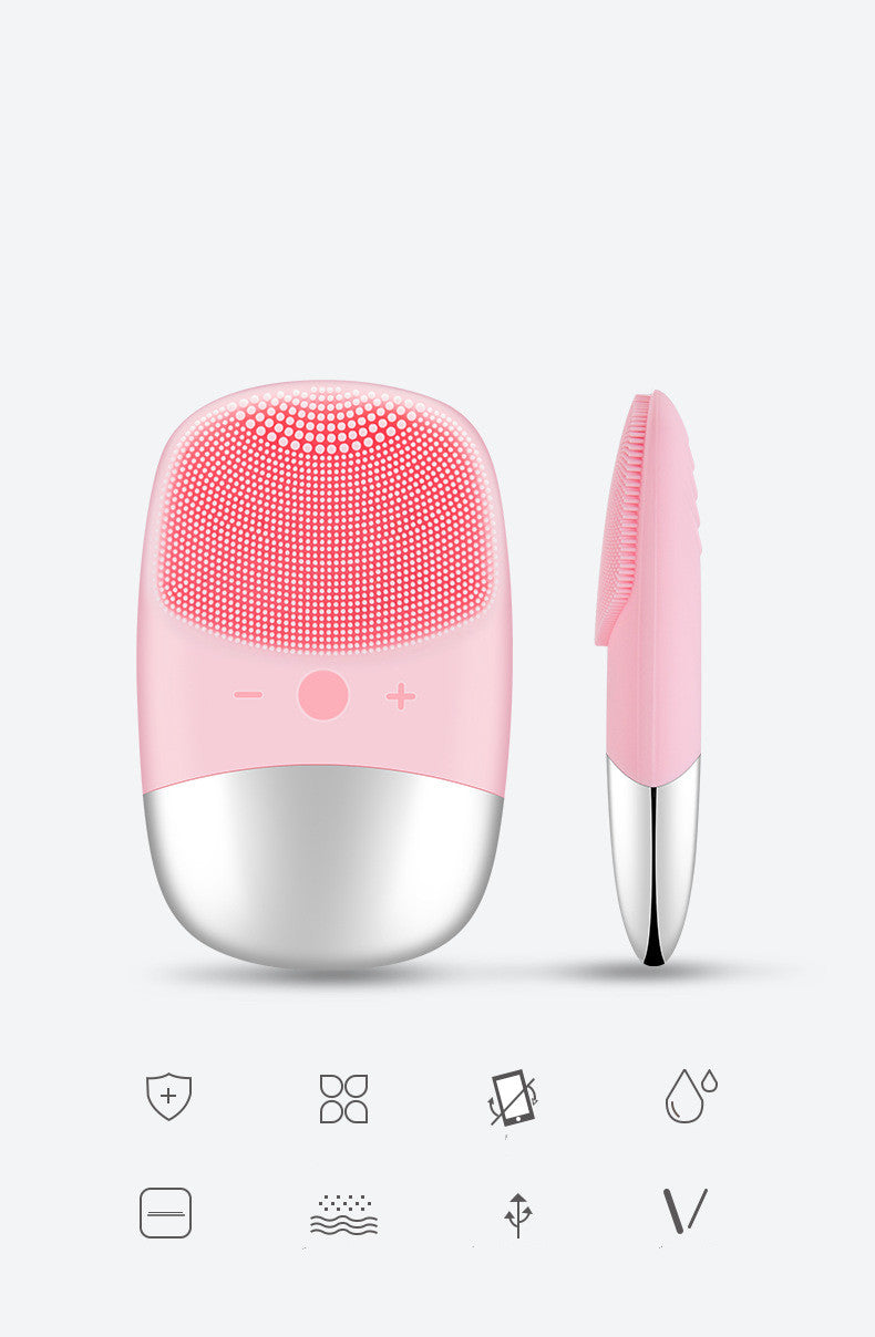 Electric Facial Cleanser Brush Skin Massager - Skin Care Tools