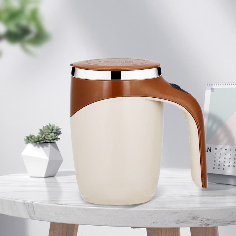 Stirring Coffee Cup - Rechargeable Magnetic Model