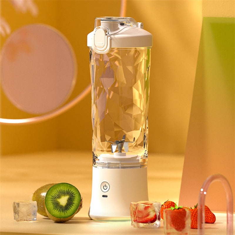 Portable Personal Blender – 6-Blade Mini Juicer for Shakes & Smoothies