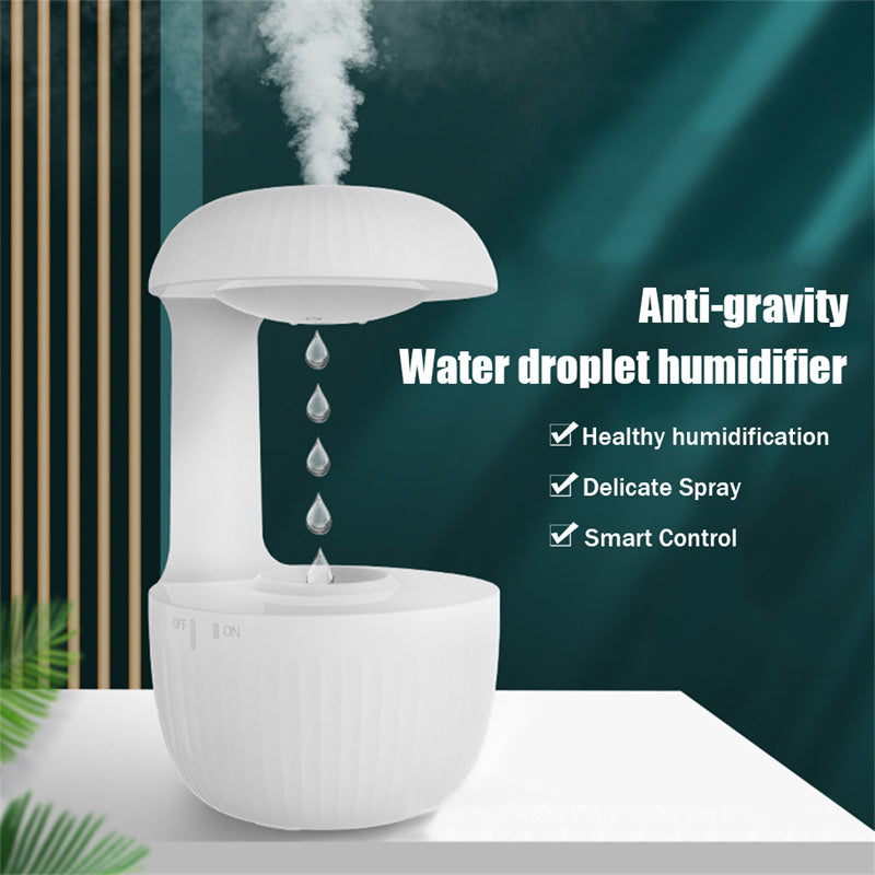 Anti-Gravity Air Humidifier – Cool Mist Fogger with Levitating Water Drops