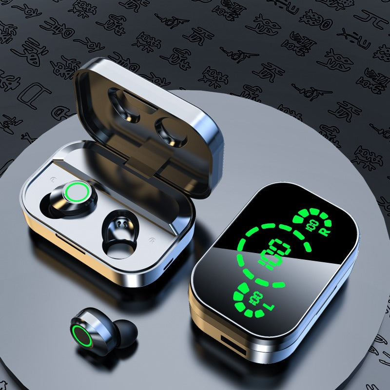 YD03 TWS Wireless Bluetooth Earbuds with Smart Digital Display & Breathing Light