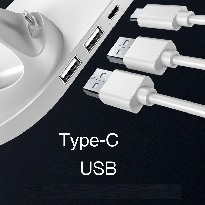 Wireless Fast Charger Pad For iPhone Watch 6 In 1 Charging Dock Station