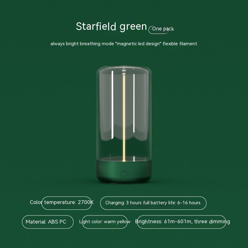 Portable Night Light with High Transparency and Anti Drop Creative Atmosphere Light