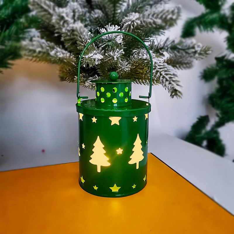 Christmas themed Candle Lights LED Small Lanterns - Holiday Decorations
