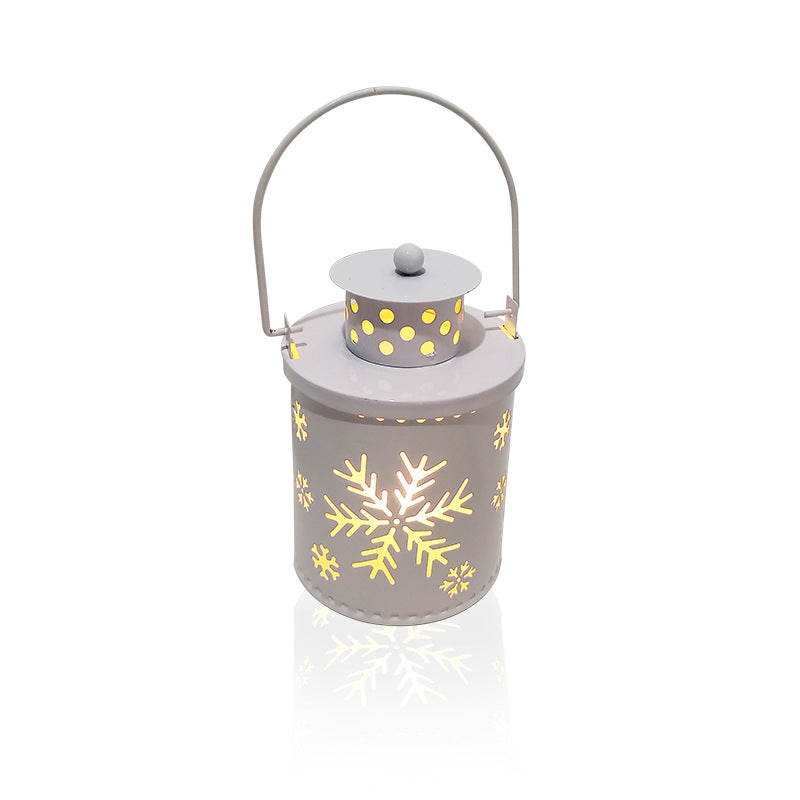 Christmas themed Candle Lights LED Small Lanterns - Holiday Decorations