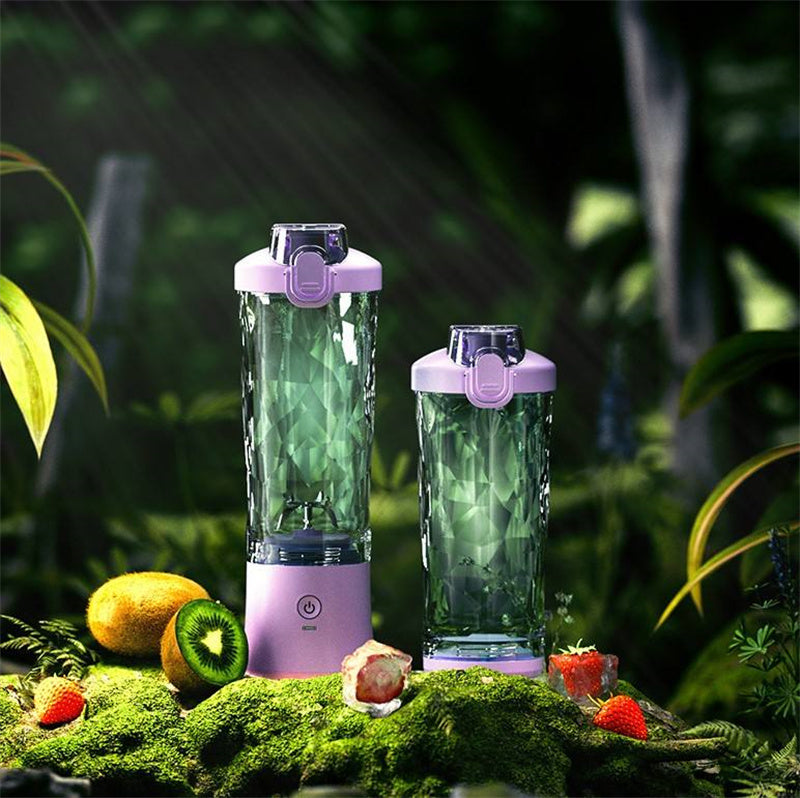 Portable Personal Blender – 6-Blade Mini Juicer for Shakes & Smoothies