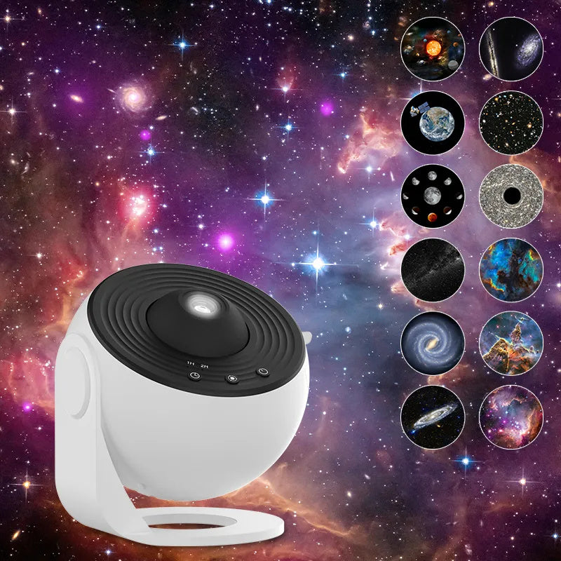 Galaxy Star Projector Night Light – 360° Rotating Planetarium Lamp for Kids Bedroom & Home Decor
