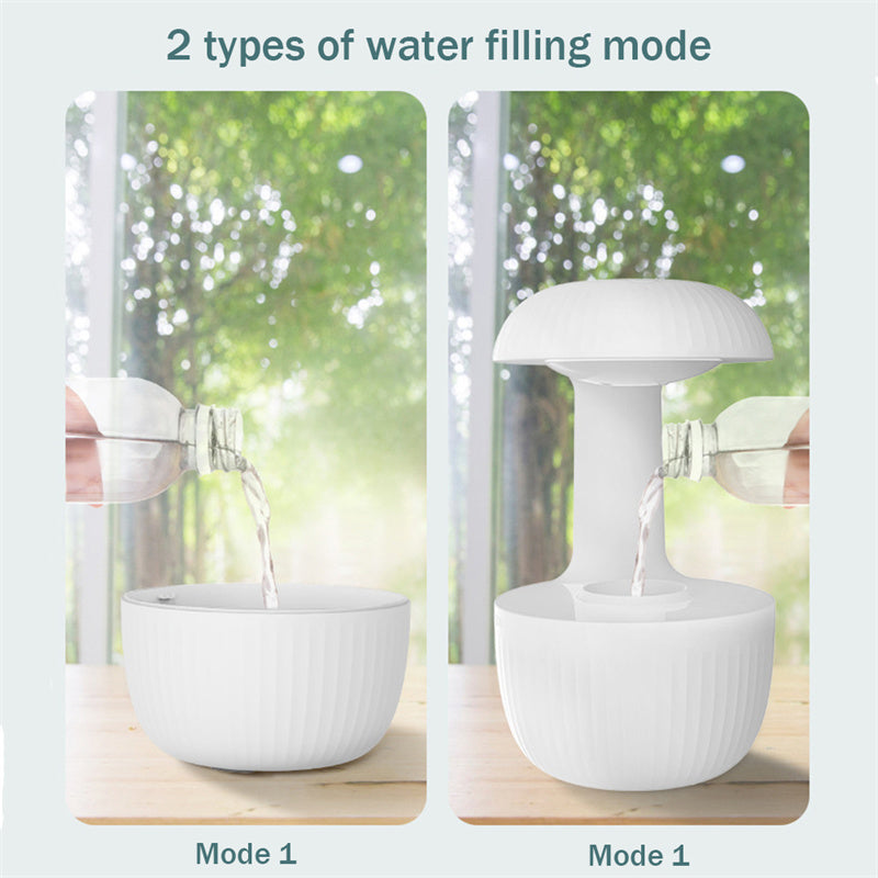 Anti-Gravity Air Humidifier – Cool Mist Fogger with Levitating Water Drops