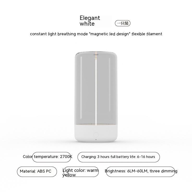 Portable Night Light with High Transparency and Anti Drop Creative Atmosphere Light